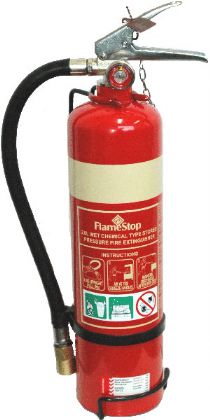 Choosing the right fire extinguisher