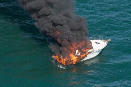 Boat fire safety check